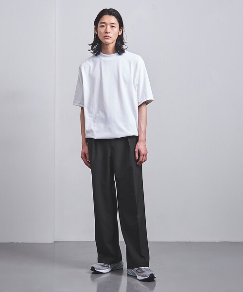 District（ディストリクト）の「＜District＞ ツイル トロピカル 2プリーツ ワイドパンツ（その他パンツ・メンズ・ダークグレー/グレー・44/46/48）」の12枚目の写真