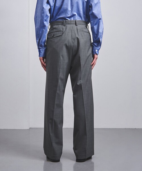District（ディストリクト）の「＜District＞ ツイル トロピカル 2プリーツ ワイドパンツ（その他パンツ・メンズ・ダークグレー/グレー・44/46/48）」の16枚目の写真