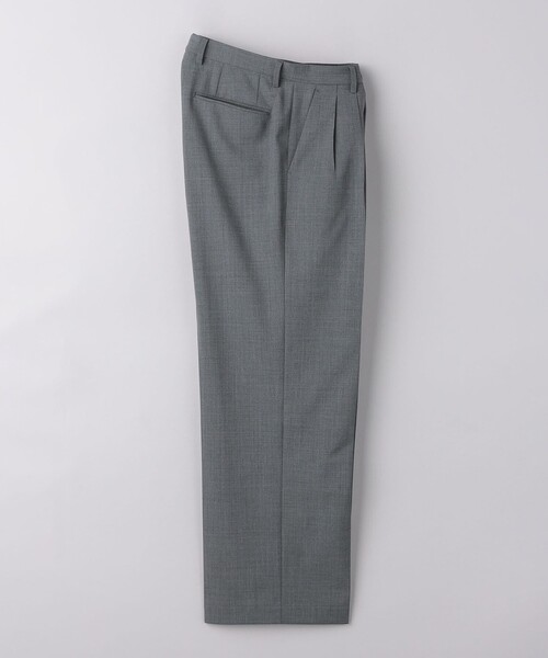 District（ディストリクト）の「＜District＞ ツイル トロピカル 2プリーツ ワイドパンツ（その他パンツ・メンズ・ダークグレー/グレー・44/46/48）」の19枚目の写真