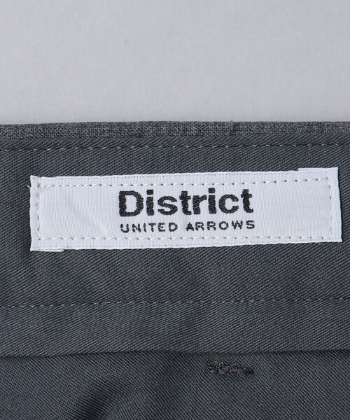 District（ディストリクト）の「＜District＞ ツイル トロピカル 2プリーツ ワイドパンツ（その他パンツ・メンズ・ダークグレー/グレー・44/46/48）」の22枚目の写真