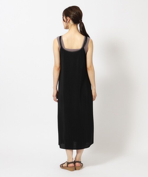 Cutie Blonde（キューティーブロンド）の「◆プリーツキャミワンピース（ワンピース・レディース・ブラウン系/ブラック/ライトブルー・00）」の6枚目の写真