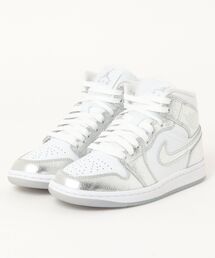 JORDAN BRAND ジョーダンブランド W AIR JORDAN 1 MID SE エア ジョーダン 1 MID SE WFN5031 100WHITE/MSILV