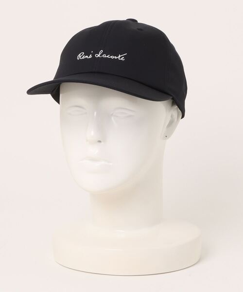 LACOSTE（ラコステ）の「《LACOSTE》RENE LACOSTE CAP（キャップ・レディース・ブラック/ホワイト/ネイビー/ベージュ・57cm）」の4枚目の写真
