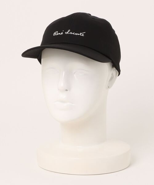 LACOSTE（ラコステ）の「《LACOSTE》RENE LACOSTE CAP（キャップ・レディース・ブラック/ホワイト/ネイビー/ベージュ・57cm）」の2枚目の写真
