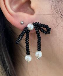 WEGO | WEGO/ビーズリボンピアス(ピアス（両耳用）)