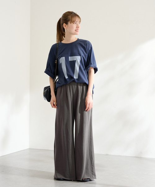 ナンバープリントTEE（Tシャツ/カットソー）｜FRAMeWORK