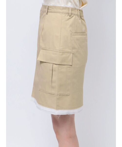 Ungrid（アングリッド）の「デザインミニスカート（スカート・レディース・チャコールグレー/ベージュ・SMALL/MEDIUM）」の19枚目の写真