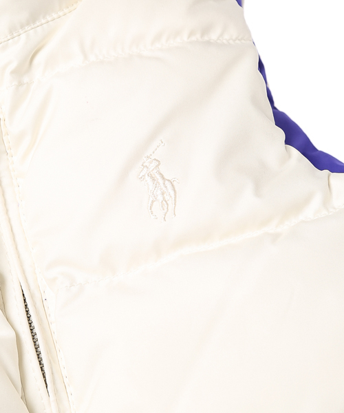 POLO RALPH LAUREN CHILDRENSWEAR(ポロ ラルフ ローレン チルドレンズウェア)の「リバーシブル ダウンベスト(ダウンベスト・キッズ・ピンク/パープル・6/5)」の8枚目の写真