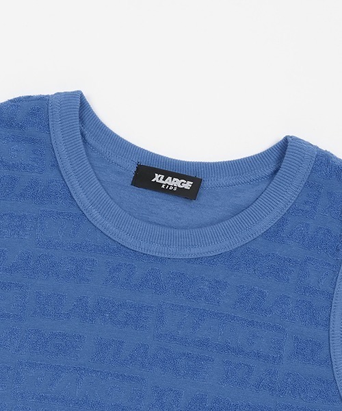 XLARGE KIDS（エクストララージキッズ）の「パイルロゴジャガードタンクトップ（タンクトップ・キッズ・ブラック/ブルー/ブラウン・90cm/100cm/110cm/120cm/130cm/140cm）」の8枚目の写真