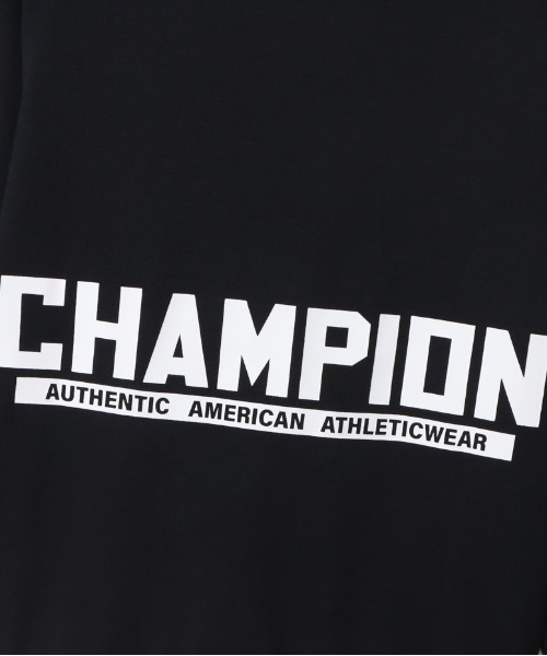 Champion(チャンピオン)の「Champion/チャンピオン HOODED SWEAT SHIRT(スウェット・キッズ・グレー系その他/ブラック・130/140/150/160)」の6枚目の写真