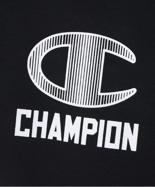 Champion(チャンピオン)の「Champion/チャンピオン HOODED SWEAT SHIRT(スウェット・キッズ・グレー系その他/ブラック・130/140/150/160)」の7枚目の写真