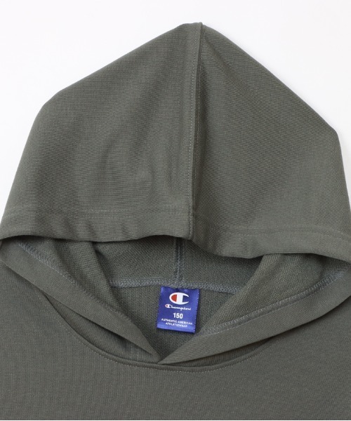Champion(チャンピオン)の「Champion/チャンピオン HOODED SWEAT SHIRT(スウェット・キッズ・グレー系その他/ブラック・130/140/150/160)」の13枚目の写真