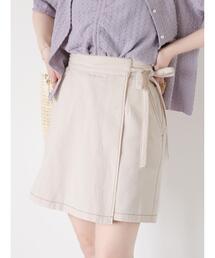 ehka sopo | ラップショートパンツ(その他パンツ)