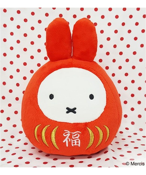 Miffy( ミッフィー)の「ミッフィー 福だるまS ぬいぐるみ SEKI(おもちゃ・メンズ・マルチ・FREE)」の7枚目の写真