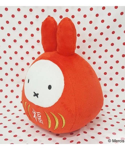 Miffy( ミッフィー)の「ミッフィー 福だるまS ぬいぐるみ SEKI(おもちゃ・メンズ・マルチ・FREE)」の6枚目の写真