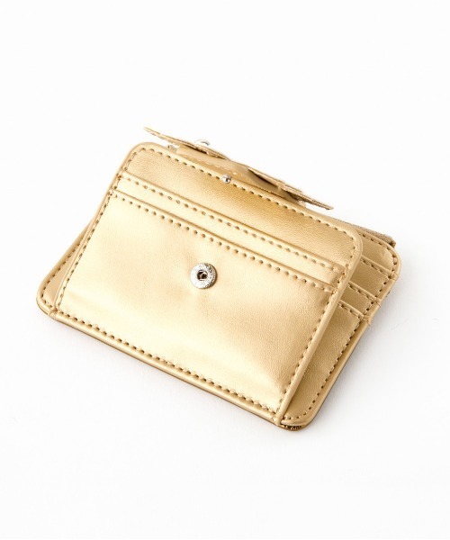 Casselini（キャセリーニ）の「Casselini(キャセリーニ)モチーフカードケース（カードケース・レディース・ブラック/ゴールド/シルバー/ピンク/ネイビー・FREE）」の16枚目の写真