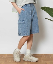 BACK NUMBER | 【BACK NUMBER】デニムカーゴショートパンツ(デニムパンツ)