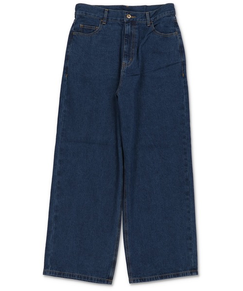 SPINNS(スピンズ)の「【セットアップ対応】ヴィンテージライクバギーデニムパンツ/ユニセックス(デニムパンツ・メンズ・ブラック系その他/ブルー系その他2/ブルー系その他/サックスブルー系/ブラック/ワンウォッシュ/ネイビー・L/M/S)」の16枚目の写真