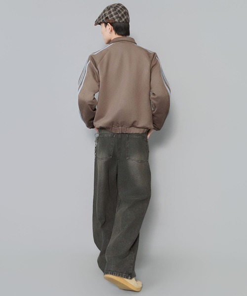SPINNS(スピンズ)の「ヴィンテージライクバギーワイドデニムパンツ/ユニセックス(デニムパンツ・メンズ・ブラック系その他/ブルー系その他2/ブルー系その他/サックスブルー系/ブラック/ワンウォッシュ/ネイビー・L/M/S)」の22枚目の写真