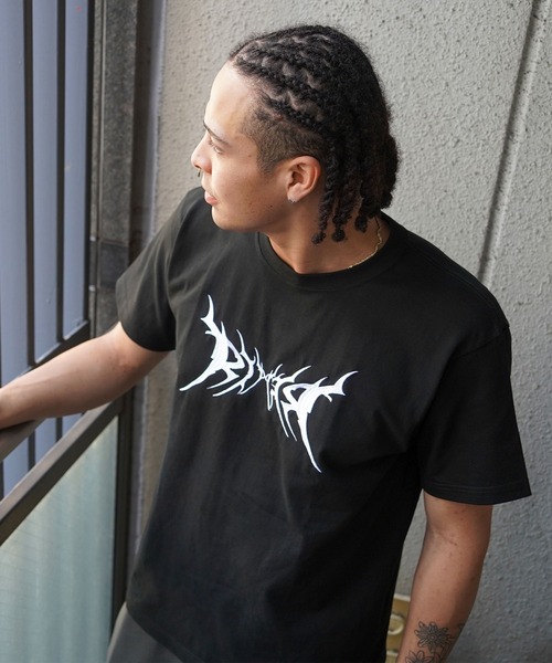【RIPPER】センタースクリプト Tシャツ / Center Script T-Shirt（Tシャツ/カットソー）｜RIPPER（リッパー） mdprevattcaulkingandwaterproofing.com