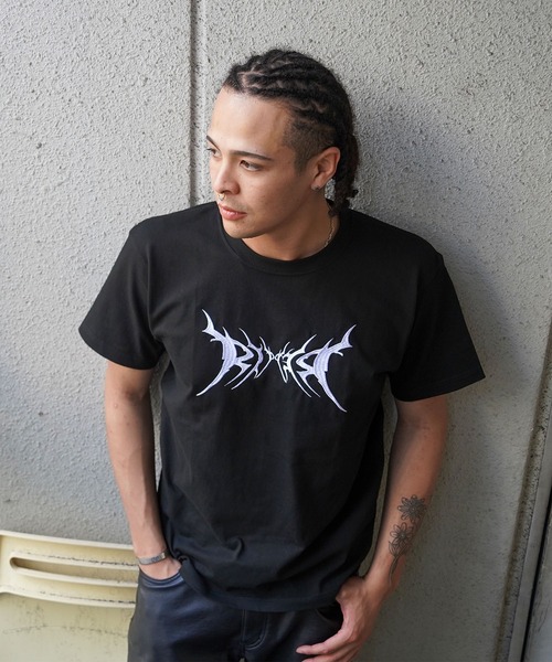 【RIPPER】センタースクリプト Tシャツ / Center Script T-Shirt（Tシャツ/カットソー）｜RIPPER（リッパー） mdprevattcaulkingandwaterproofing.com