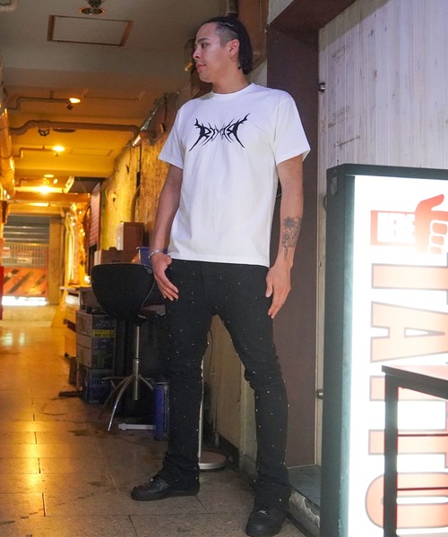 【RIPPER】センタースクリプト Tシャツ / Center Script T-Shirt（Tシャツ/カットソー）｜RIPPER（リッパー） mdprevattcaulkingandwaterproofing.com