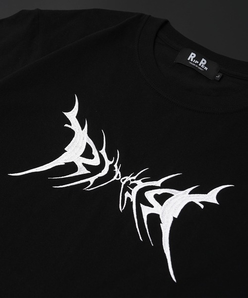 【RIPPER】センタースクリプト Tシャツ / Center Script T-Shirt（Tシャツ/カットソー）｜RIPPER（リッパー） mdprevattcaulkingandwaterproofing.com