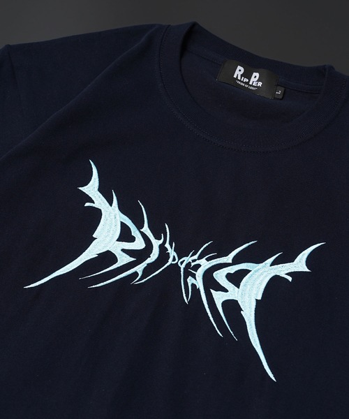 【RIPPER】センタースクリプト Tシャツ / Center Script T-Shirt（Tシャツ/カットソー）｜RIPPER（リッパー） mdprevattcaulkingandwaterproofing.com