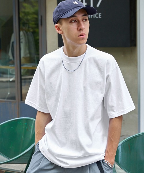 PRO CLUB (プロクラブ)の「PRO CLUB Heavyweight T-SHIRTS/プロクラブ 6.5オンス ヘビーウェイト クルーネック 半袖Tシャツ(Tシャツ/カットソー・メンズ・グレー/ホワイト/ベージュ/ネイビー/ブラック/チャコール・XL/L/M/S)」の22枚目の写真