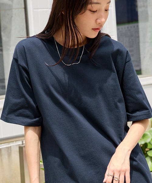 PRO CLUB （プロクラブ）の「PRO CLUB Heavyweight  T-SHIRTS/プロクラブ 6.5オンス ヘビーウェイト クルーネック 半袖Tシャツ（Tシャツ/カットソー・メンズ・グレー/ホワイト/ベージュ/ネイビー/ブラック/チャコール・XL/L/M/S）」の14枚目の写真