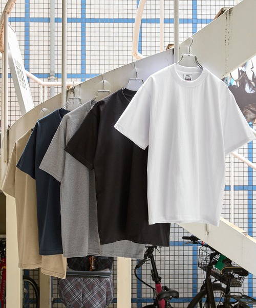 PRO CLUB (プロクラブ)の「PRO CLUB Heavyweight T-SHIRTS/プロクラブ 6.5オンス ヘビーウェイト クルーネック 半袖Tシャツ(Tシャツ/カットソー・メンズ・グレー/ホワイト/ベージュ/ネイビー/ブラック/チャコール・XL/L/M/S)」の20枚目の写真