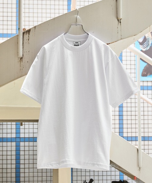 PRO CLUB (プロクラブ)の「PRO CLUB Heavyweight T-SHIRTS/プロクラブ 6.5オンス ヘビーウェイト クルーネック 半袖Tシャツ(Tシャツ/カットソー・メンズ・グレー/ホワイト/ベージュ/ネイビー/ブラック/チャコール・XL/L/M/S)」の21枚目の写真