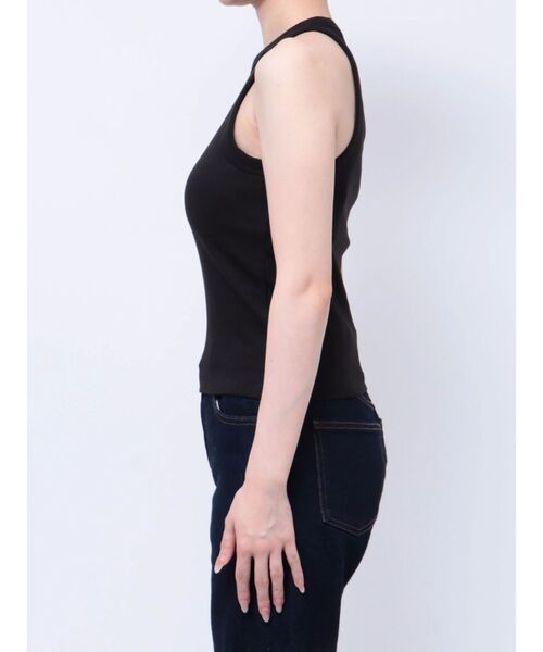 PUMA（プーマ）の「【PUMA】CLASSICSリブスリムタンクトップ（タンクトップ・レディース・ホワイト/ブラック・FREE）」の14枚目の写真