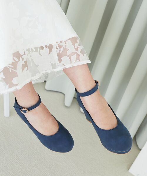 MAJESTIC LEGON（マジェスティックレゴン）の「ふかふかクッションパンプス（パンプス・レディース・グレイッシュベージュ/ブラック/ブラック系その他2/ブラック系その他/ネイビー/アイボリー/ホワイト系その他2/ブラック系その他3・SMALL/MEDIUM/LARGE/X-LARGE/XXL）」の8枚目の写真