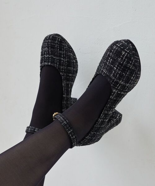 MAJESTIC LEGON（マジェスティックレゴン）の「ふかふかクッションパンプス（パンプス・レディース・グレイッシュベージュ/ブラック/ブラック系その他2/ブラック系その他/ネイビー/アイボリー/ホワイト系その他2/ブラック系その他3・SMALL/MEDIUM/LARGE/X-LARGE/XXL）」の6枚目の写真