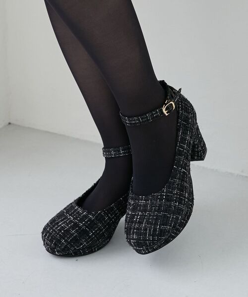 MAJESTIC LEGON（マジェスティックレゴン）の「ふかふかクッションパンプス（パンプス・レディース・グレイッシュベージュ/ブラック/ブラック系その他2/ブラック系その他/ネイビー/アイボリー/ホワイト系その他2/ブラック系その他3・SMALL/MEDIUM/LARGE/X-LARGE/XXL）」の13枚目の写真