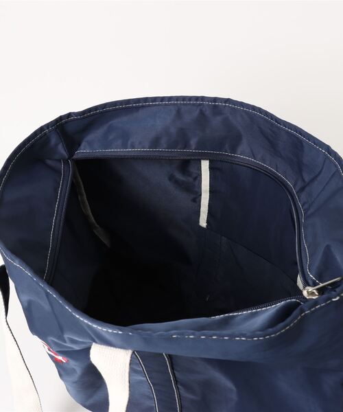 ＪＵＧＬＡＮＳ（ユグランス）の「【SPALDING】COLLEGE TOTE BAG / スポルディング 底面ロゴ トートバッグ（トートバッグ・メンズ・ブラック/ネイビー/ワイン・FREE）」の6枚目の写真