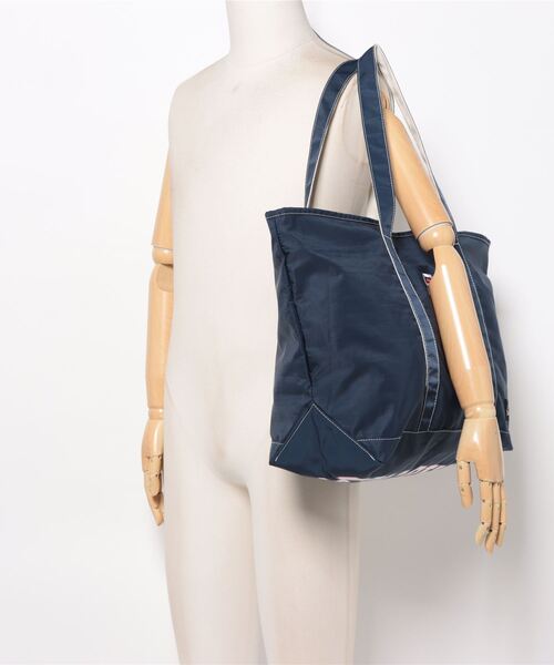 ＪＵＧＬＡＮＳ（ユグランス）の「【SPALDING】COLLEGE TOTE BAG / スポルディング 底面ロゴ トートバッグ（トートバッグ・メンズ・ブラック/ネイビー/ワイン・FREE）」の7枚目の写真
