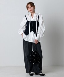FREAK'S STORE | ベーシック フリルリボンブラウス(シャツ/ブラウス)