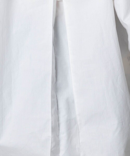 FREAK'S STORE（フリークスストア）の「ベーシック フリルリボンブラウス（シャツ/ブラウス・レディース・オフホワイト/グリーン/チャコール・ﾌﾘ-）」の5枚目の写真