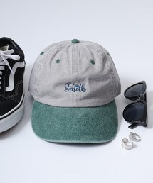 Sunny Smith（サニースミス）の「SUNNY SMITH OGロゴ刺繍Cap（ピグメント・カモフラ）（キャップ）」