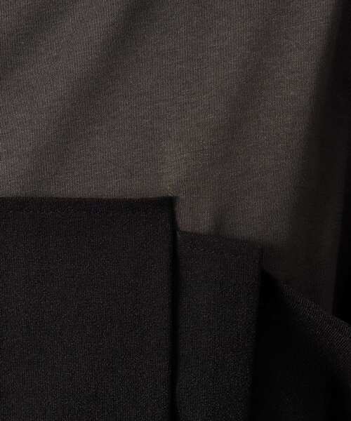 OPAQUE.CLIP(オペークドットクリップ)の「◆ビスチェドッキングカットソー【洗濯機洗い可】(Tシャツ/カットソー・レディース・グレー系4/ブラック系4/ベージュ系4・38/40/42)」の11枚目の写真