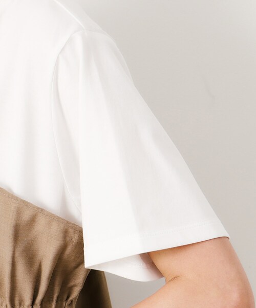 OPAQUE.CLIP(オペークドットクリップ)の「◆ビスチェドッキングカットソー【洗濯機洗い可】(Tシャツ/カットソー・レディース・グレー系4/ブラック系4/ベージュ系4・38/40/42)」の20枚目の写真