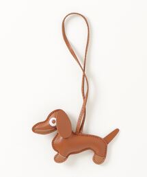 HIKA（ヒカ）の「【HIKA】DOGチャームフェイクレザーキーホルダー（キーホルダー）」