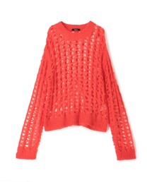 EDITION | ベビーアルパカ クルーネックニットプルオーバー(ニット/セーター)