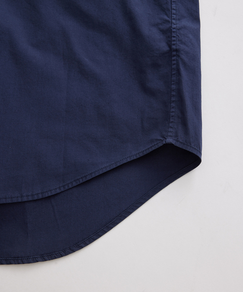 ADAM ET ROPE'(アダムエロペ)の「ガーメントダイ オーバーサイズ レギュラーカラー シャツ / ロングシーズン着用可能(シャツ/ブラウス・メンズ・ネイビー/ライトグレー/ベージュ系その他・L/M)」の8枚目の写真