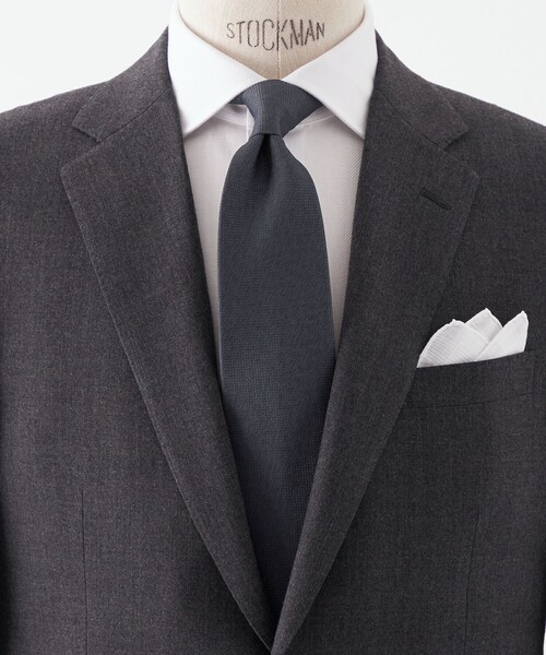 green label relaxing(グリーンレーベルリラクシング)の「GLR ジャパンヴィンテージ 8.0cm ソリッド ネクタイ(ネクタイ・メンズ・ロイヤルブルー/オレンジ/ベージュ/オリーブ/ダークグレー/ワインレッド/ダークブラウン/ネイビー・FREE)」の1枚目の写真