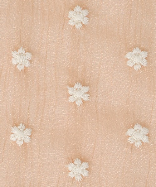 flower(フラワー)の「シアーフラワーブラウス(シャツ/ブラウス・レディース・コーラル/ブラック・FREE)」の13枚目の写真