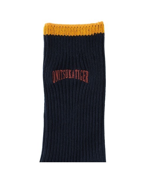 patou onitsukatiger　靴下　ソックス　フリル　ブラックM □Onitsuka Tiger□人気 × Patouコラボ ミドルソックス 国内発
