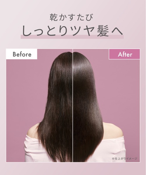 SALONIA(サロニア)の「SALONIA サロニア グロッシーケアドライヤー 大風量 速乾(美容器具・レディース・グレー/ピンク/ホワイト・ONE SIZE)」の18枚目の写真